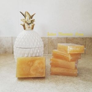 Handmade, Pineapple Soap Bar.